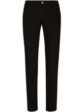logo appliqué skinny jeans